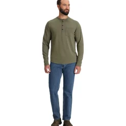 Aberdeen Long-Sleeve Henley - Men's