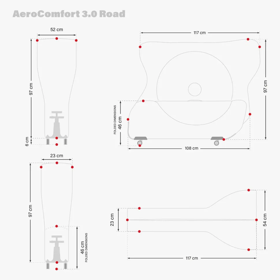 Aerocomfort 3.0 TSA Exclusive Road Case