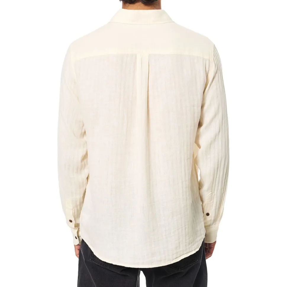Alan Solid Long-Sleeve Shirt - Men's