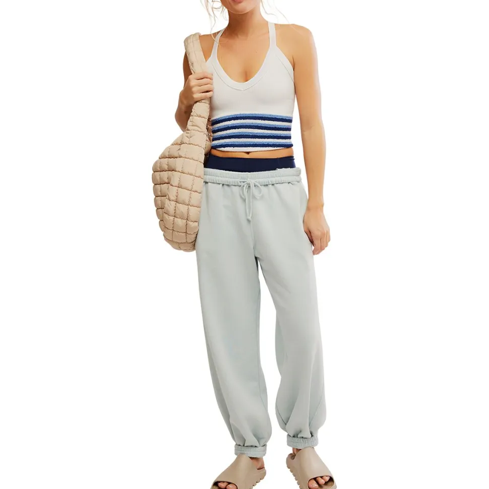 All Clear V Neck Stripe Cami - Women's