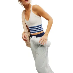 All Clear V Neck Stripe Cami - Women's