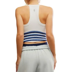 All Clear V Neck Stripe Cami - Women's