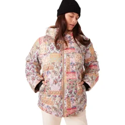 Alofted Puffy Print Jacket - Women's