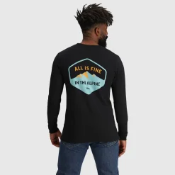 Alpine Logo Long-Sleeve T-Shirt