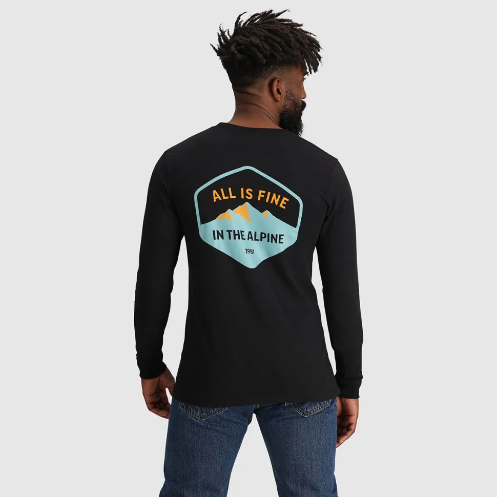 Alpine Logo Long-Sleeve T-Shirt