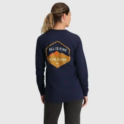 Alpine Logo Long-Sleeve T-Shirt