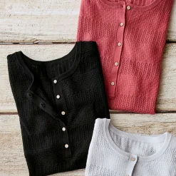 Amara Pointelle Sweater - Women's