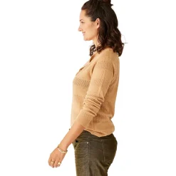 Amara Pointelle Sweater - Women's