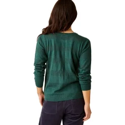 Amara Pointelle Sweater - Women's