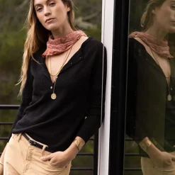 Amara Pointelle Sweater - Women's