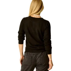 Amara Pointelle Sweater - Women's