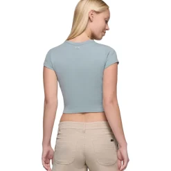 Baby Rib Short-Sleeve T-Shirt - Women's