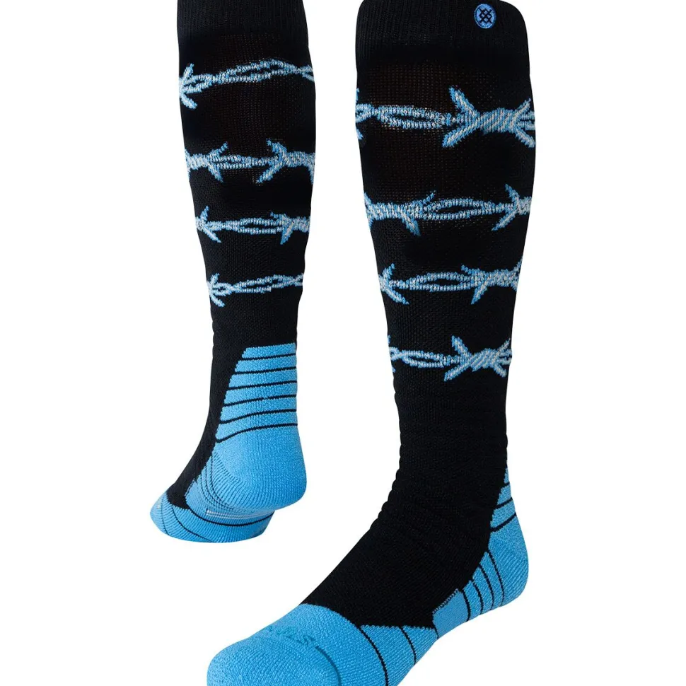 Barbed Wire Mid Poly Snow Sock