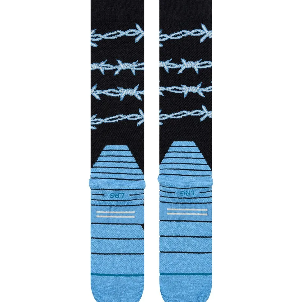 Barbed Wire Mid Poly Snow Sock