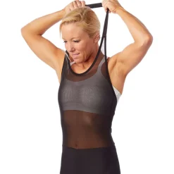 Base Liner Halter Bib Short - Women's