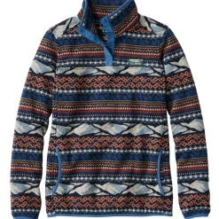 Bean's Sweater Fleece Print Pullover - Women's
