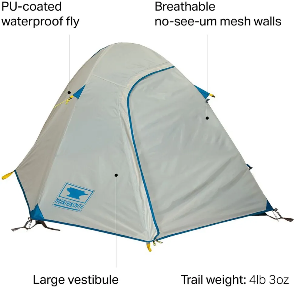 Bear Creek 2 Tent + Footprint: 2-Person 2-Season
