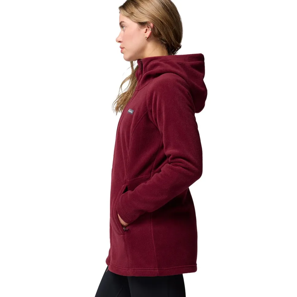 Benton Springs II Long Hooded Fleece Jacket - Women's