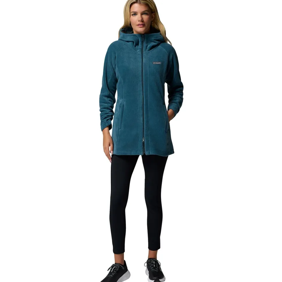 Benton Springs II Long Hooded Fleece Jacket - Women's