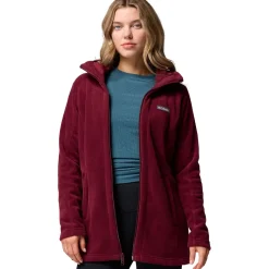 Benton Springs II Long Hooded Fleece Jacket - Women's