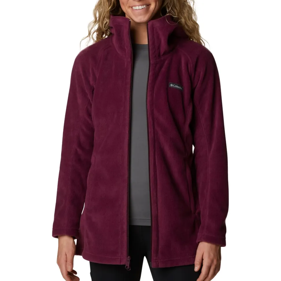 Benton Springs II Long Hooded Fleece Jacket - Women's