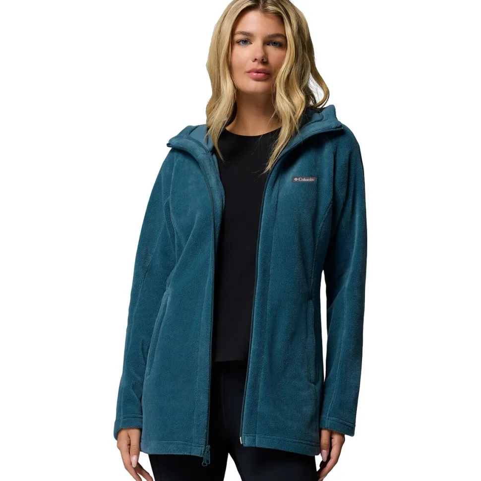 Benton Springs II Long Hooded Fleece Jacket - Women's