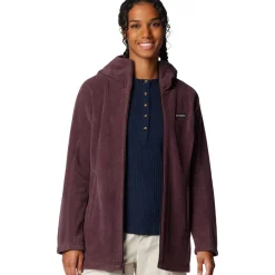 Benton Springs II Long Hooded Fleece Jacket - Women's