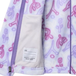 Benton Springs II Printed Fleece Jacket - Toddler Girls'