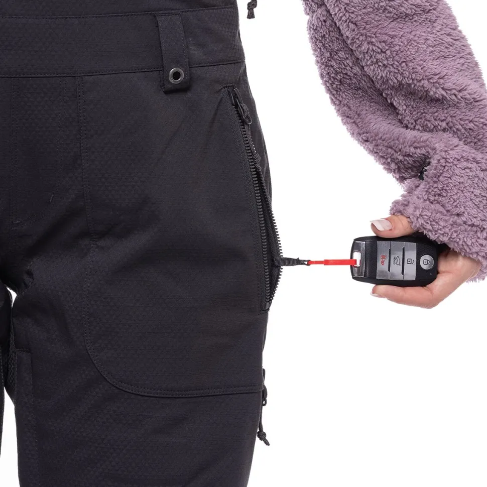 Black Magic Insulated Bib Pant - Women's