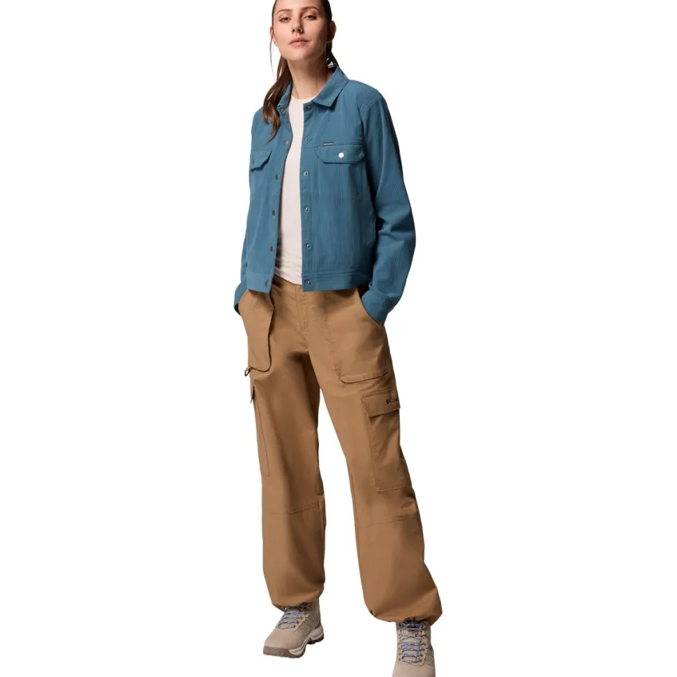 Blue Point Creek Short Corduroy Shirt Jacket - Women's