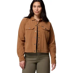 Blue Point Creek Short Corduroy Shirt Jacket - Women's