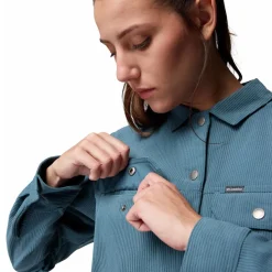Blue Point Creek Short Corduroy Shirt Jacket - Women's
