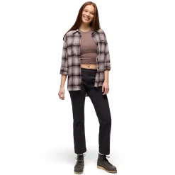 Cabin Core Flannel Shirt - Women's