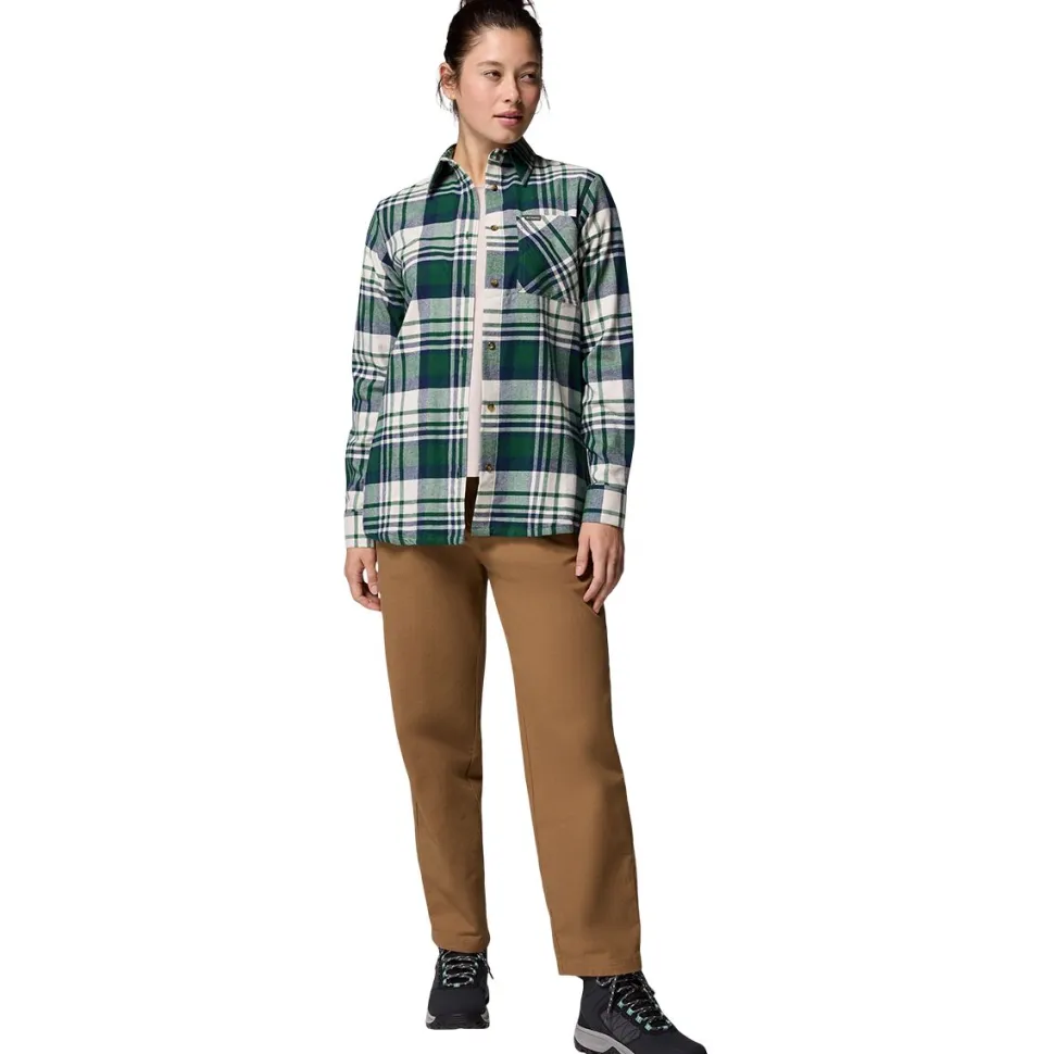 Calico Basin Flannel Long-Sleeve Shirt - Women's