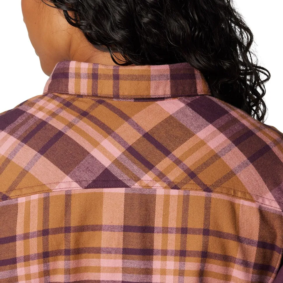 Calico Basin Flannel Long-Sleeve Shirt - Women's