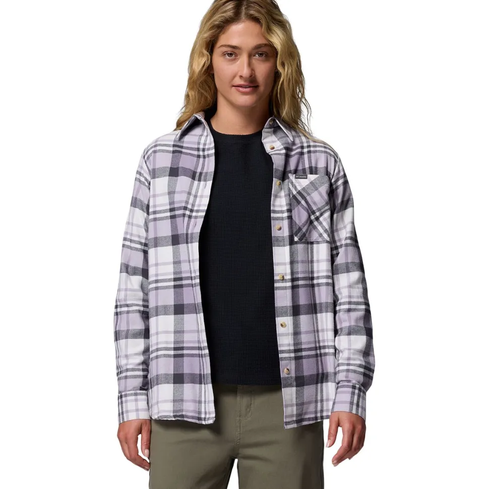 Calico Basin Flannel Long-Sleeve Shirt - Women's