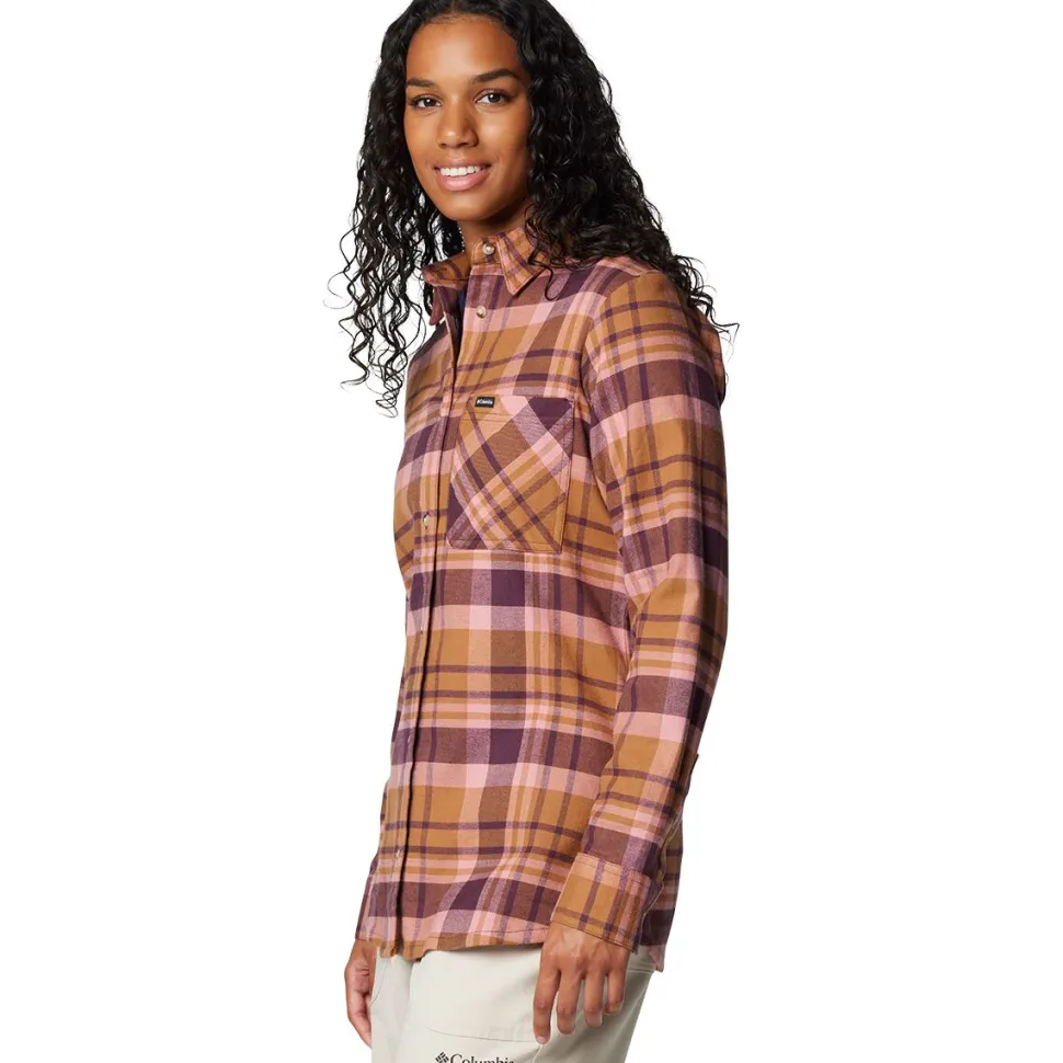 Calico Basin Flannel Long-Sleeve Shirt - Women's