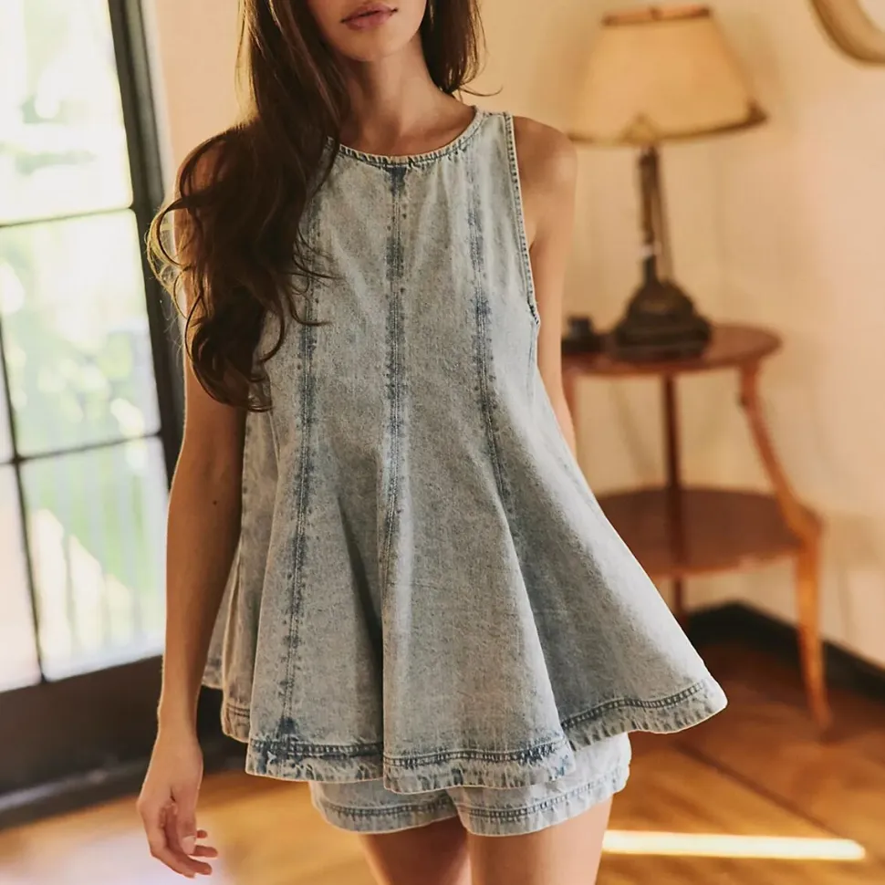 Cassius Denim Set - Women's