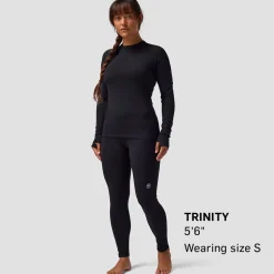 Cedars RWS Merino Lt-Wt Baselayer Crew Top - Women's