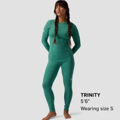 Cedars RWS Merino Lt-Wt Baselayer Crew Top - Women's