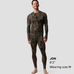 Cedars RWS Merino Lt-Wt Baselayer Crew Top - Men's