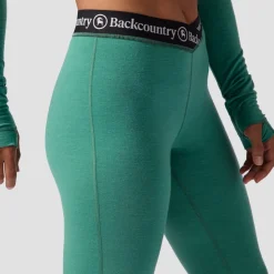 Cedars RWS Merino Lt-Wt Baselayer V-Waist Bottom - Women's
