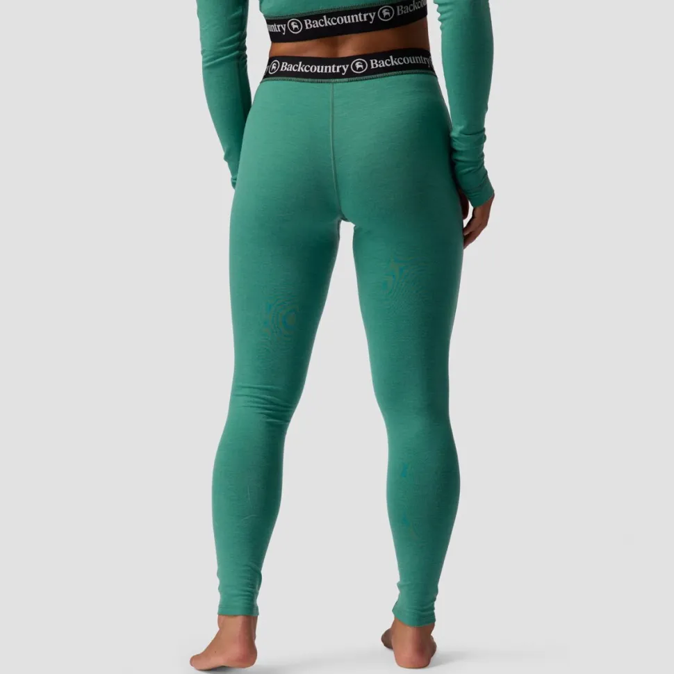 Cedars RWS Merino Lt-Wt Baselayer V-Waist Bottom - Women's