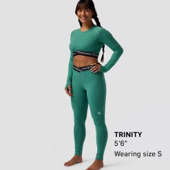 Cedars RWS Merino Lt-Wt Baselayer V-Waist Bottom - Women's