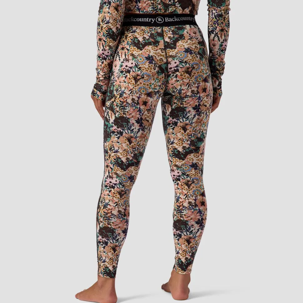 Cedars RWS Merino Lt-Wt Baselayer V-Waist Bottom - Women's