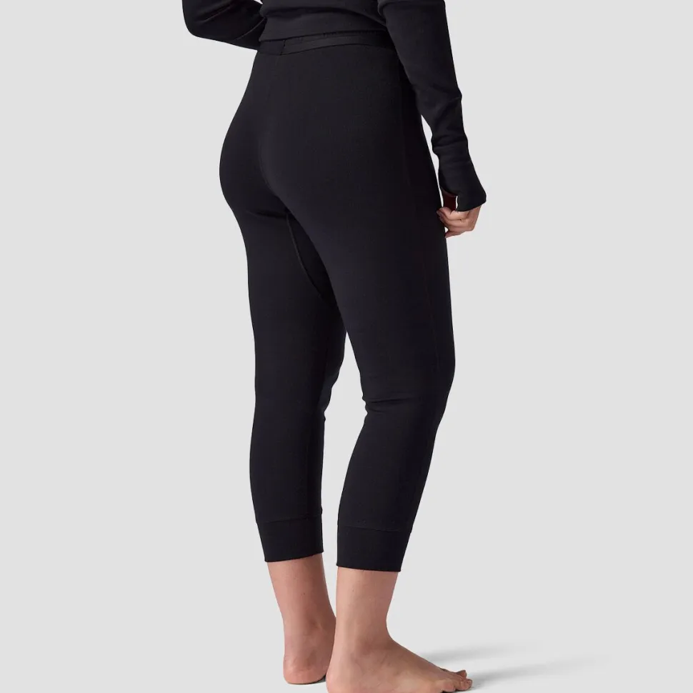 Cedars RWS Merino Mid-Wt Baselayer 3/4 Bottom - Women's