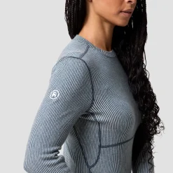 Cedars RWS Merino Mid-Wt Baselayer Crew Top - Women's