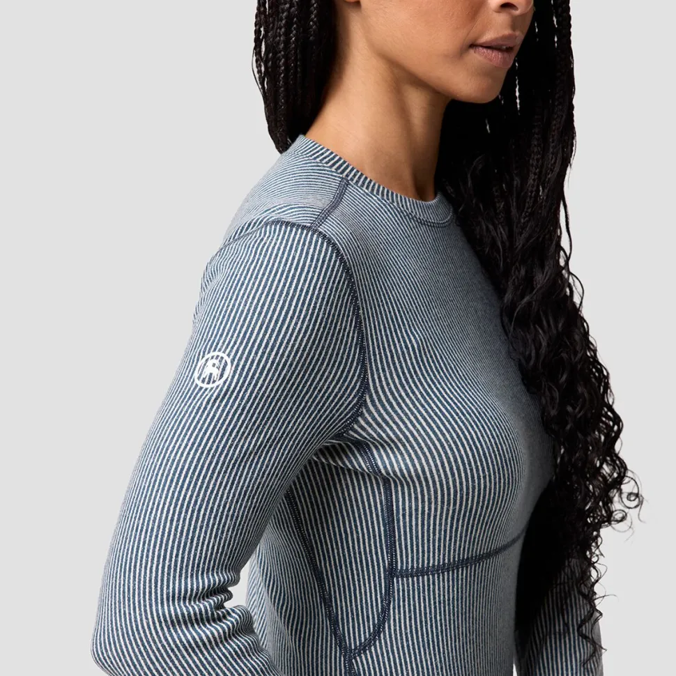 Cedars RWS Merino Mid-Wt Baselayer Crew Top - Women's