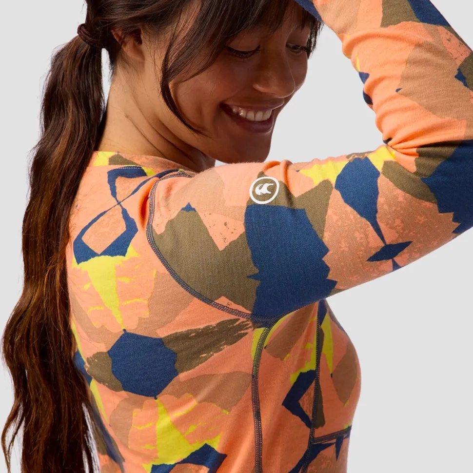 Cedars RWS Merino Mid-Wt Baselayer Crew Top - Women's