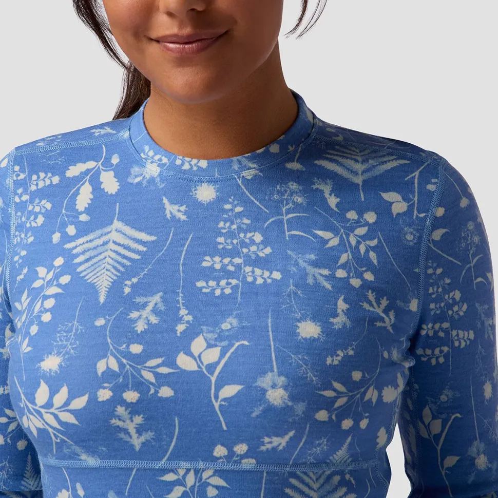Cedars RWS Merino Mid-Wt Baselayer Crew Top - Women's